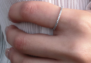 Silver Eternity Ring