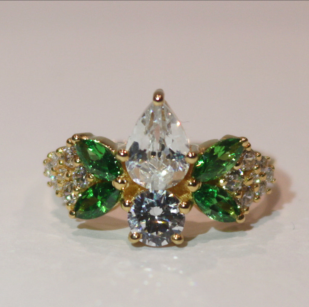 MARIPOSA CLUSTER RING