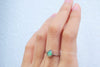 Wearing the Opal teardrop Ring